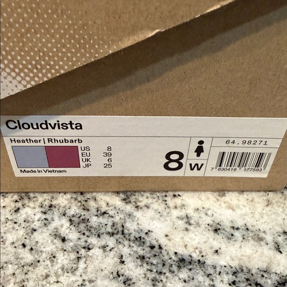 ON Women's Cloudvista Athletic Shoes - White and Pink - Picture 2 of 6